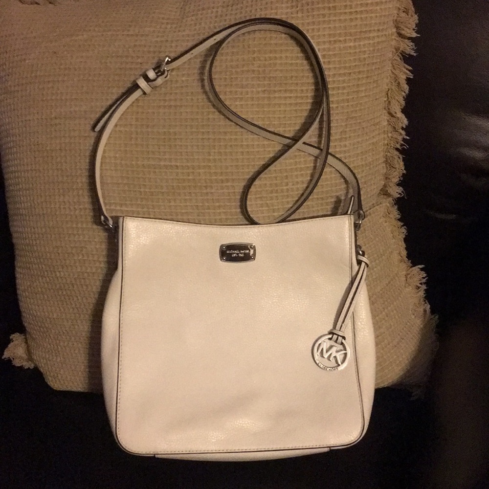 Michael Kors White crossbody handbag